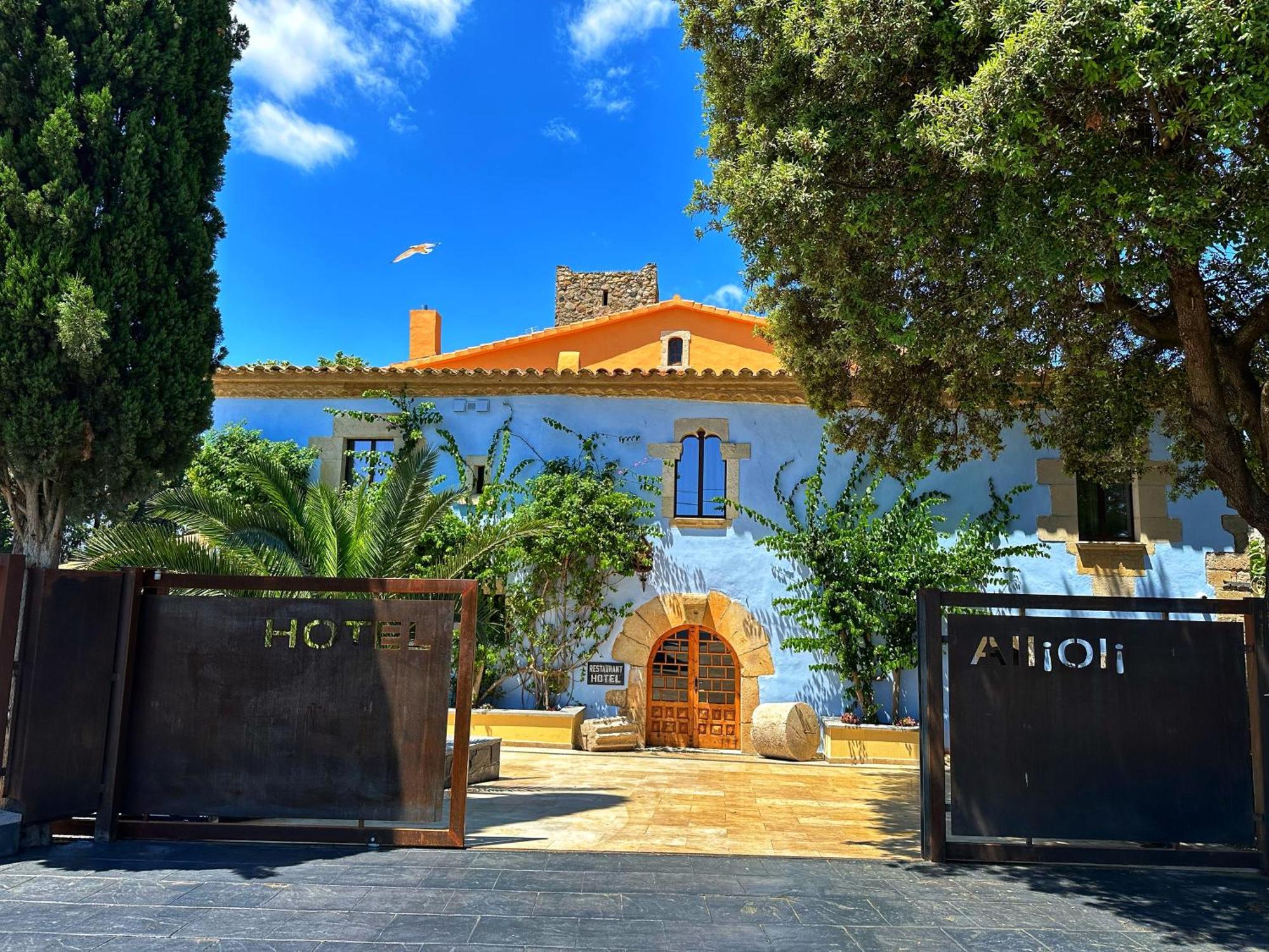 Boutique Hotel Comtal Empuries Rosas Exteriör bild